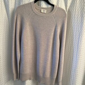 Wilfred gray crewneck sweater